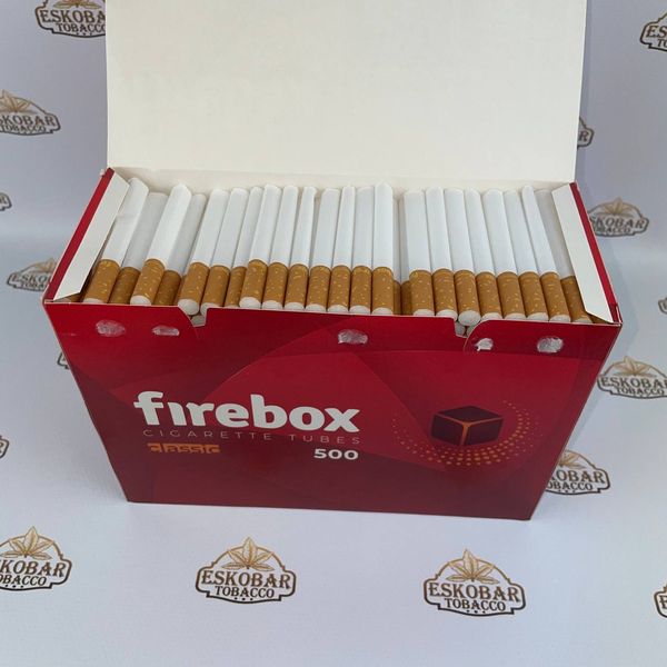 Гільзи сигаретні для набивки Firebox 500шт firebox 500 фото