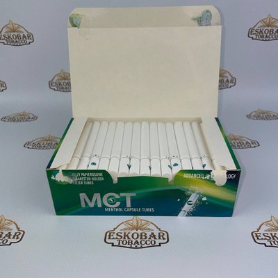 Цигаркові гільзи з капсулою Ментол 100 шт Ментол фото