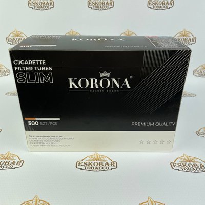 Гільзы для сигарет Slim слім Korona 500шт Korona 500 фото